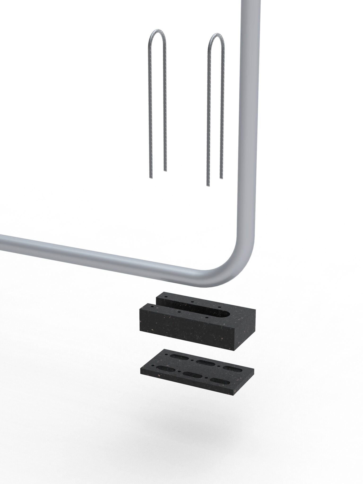 Trampoline Leveling Standard Boot Block LevelDry LLC LevelDry LLC